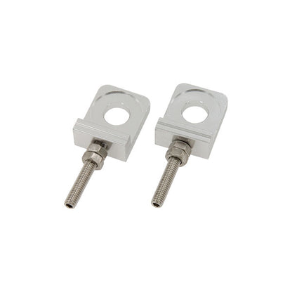 BS1160-SILVER - Munk Alloy Swing Arm Chain Adjusters In Silver