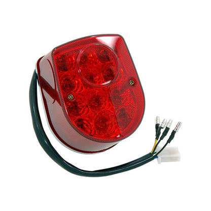 BS3451 - Red Rear LED Light With Built In Indicators For Honda Dax 50-70 & Skyteam