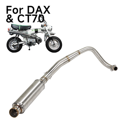 BS1247 - BRUSHED STAINLESS STEEL DOWN SWEPT EXHAUST