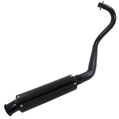 BS1267 - Black Stainless Steel Down Swept Exhaust