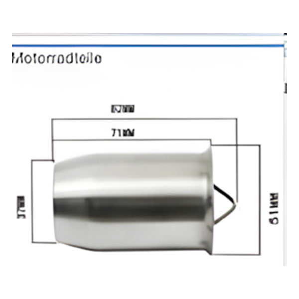 BS1297 - Exhaust Db Device 51mm