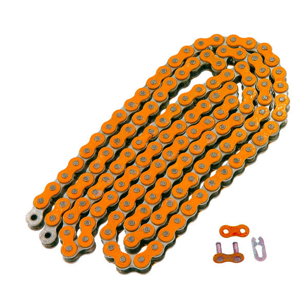 BS1304-NEON ORANGE 420 PITCH 130L CHAIN