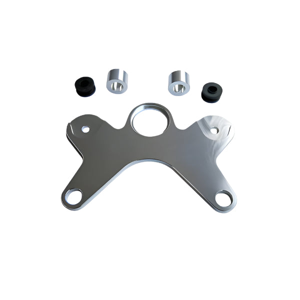 BS1315 - Alloy Plate for Speedo and Rpm Meters and Key Switch Hole