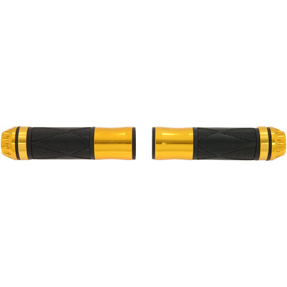 BS3565 - Handle Bar Grips with Gold Ends