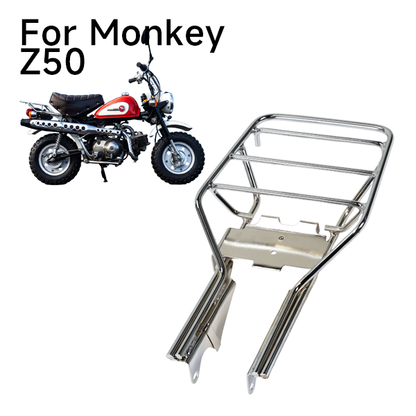 BS1501 - Chrome Rear Rack for Honda Gorilla and Skyteam Bongo