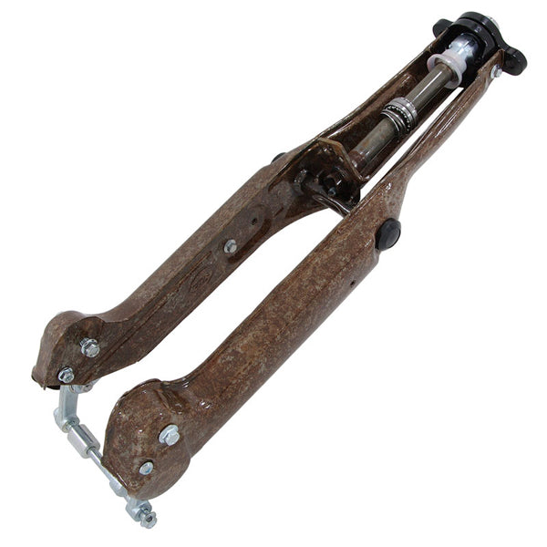 BS1528 CUB Standard Size Springer Front Forks In Rust Effect