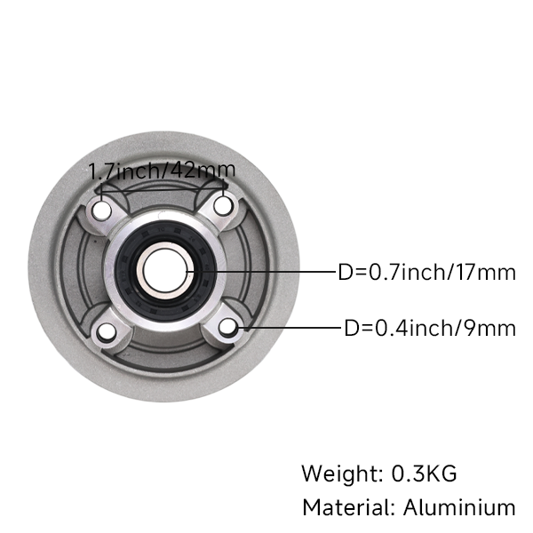BS1550 Rear Sprocket Hub For Honda CUB In Aluminium