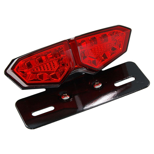 BS1858 Cat Eye LED Rear Light With Red Lens & E Mark