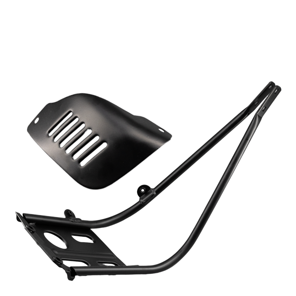 BS3606 - Black Engine Guard and Spark Plug Cover for CT70