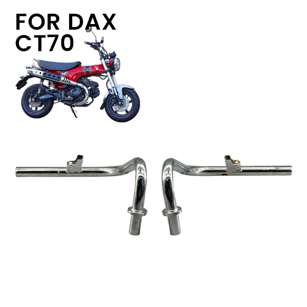 BS2161 - Original Handle Bars In Chrome For Ct70