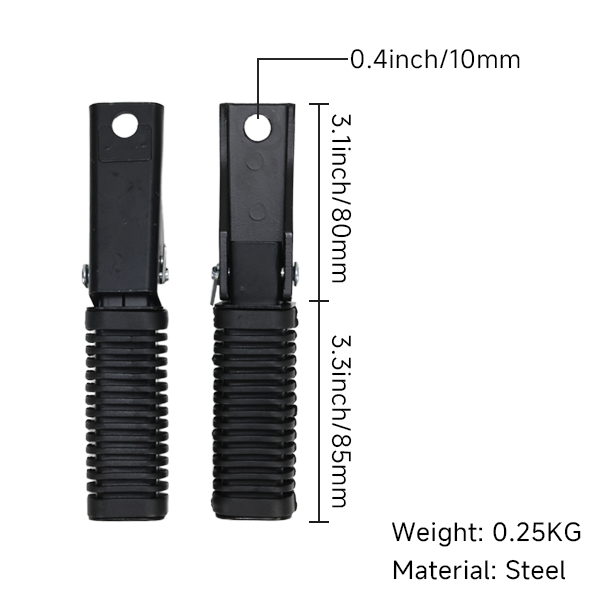BS2169 - Rear Footpegs For Ct70
