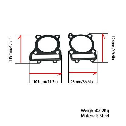 BS2170 - Zongshen 212cc Head Gasket