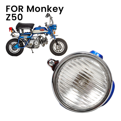 BS2174 - Z50A Small Headlight With Speedo Hole In Blue