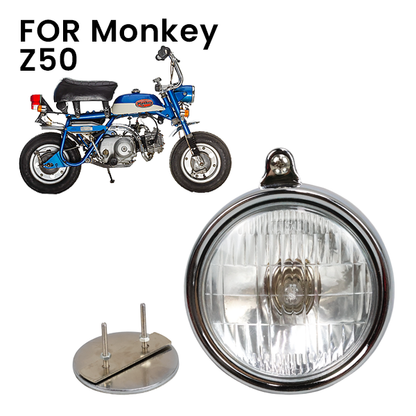BS2179 - Small Z50a Headlight With Emblem In Blue