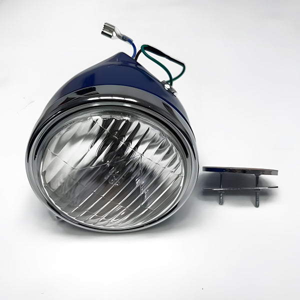 BS2179 - Small Z50a Headlight With Emblem In Blue