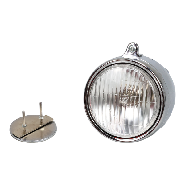 BS2180 - Small Z50a Headlight With Emblem In Chrome