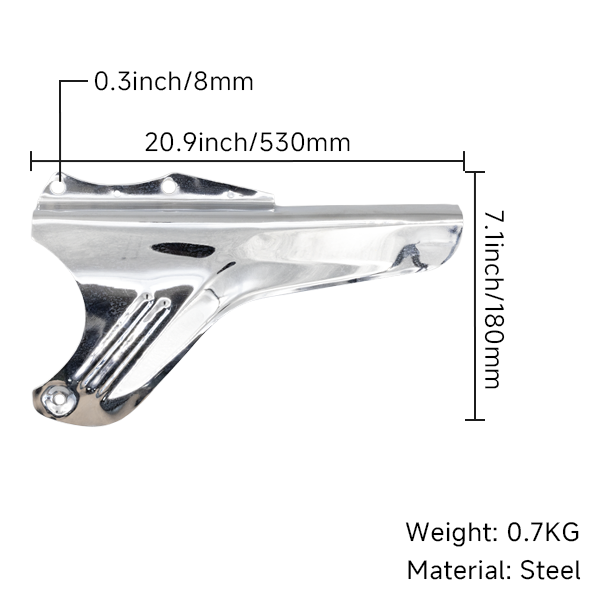 BS2199 - Chrome Chain Guard for Dx