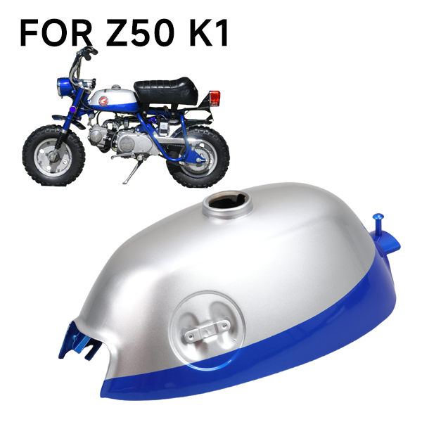 BS2201 - Silver and Blue Z50 Tank round Badge Model