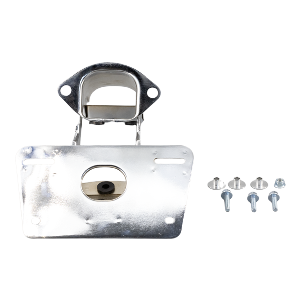 BS2231 - Rear Tail Light Bracket for CT70 in Chrome