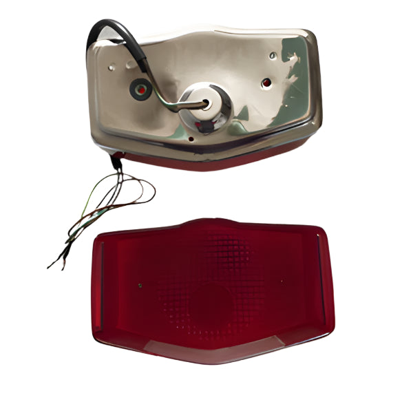 BS2232 - Rear Light for Ct70 Rear Chrome and Black Bracket