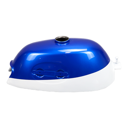 BS2318 - Z50a Oval Badge Tank in Silver and Blue