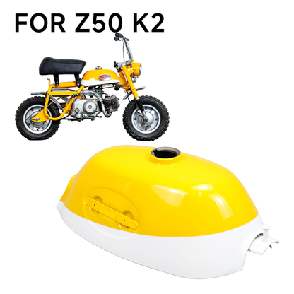 BS2320 - Z50a Oval Badge Tank in Yellow  and White