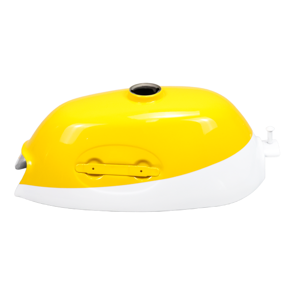 BS2320 - Z50a Oval Badge Tank in Yellow  and White