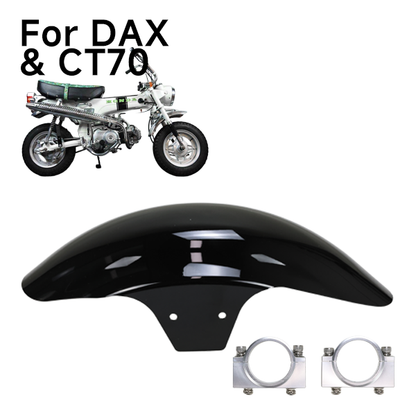 BS2324 - BLACK FRONT FENDER WITH FORK BRACKETS