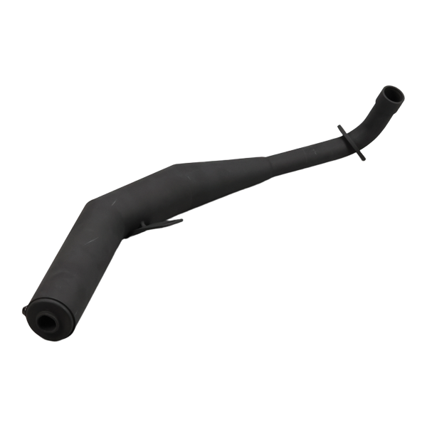 BS2330-DX MUNK UNDER EXHAUST IN BLACK  S/STEEL