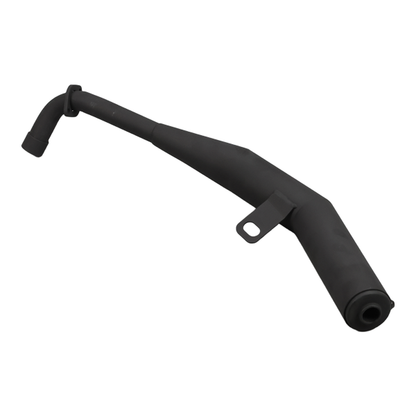 BS2330-DX MUNK UNDER EXHAUST IN BLACK  S/STEEL