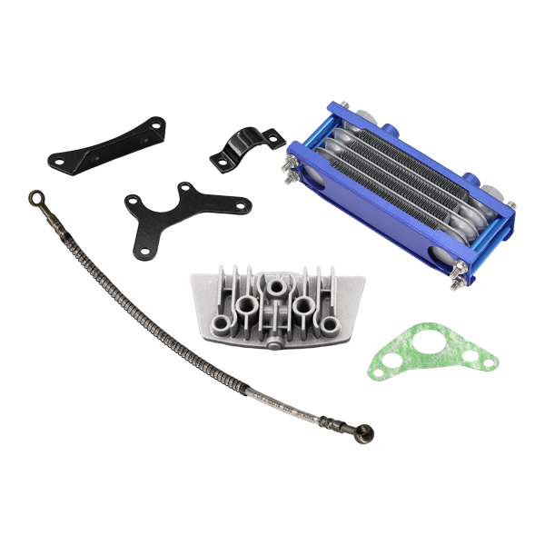 BS2338 - 3 LAYER OIL COOLER IN BLUE