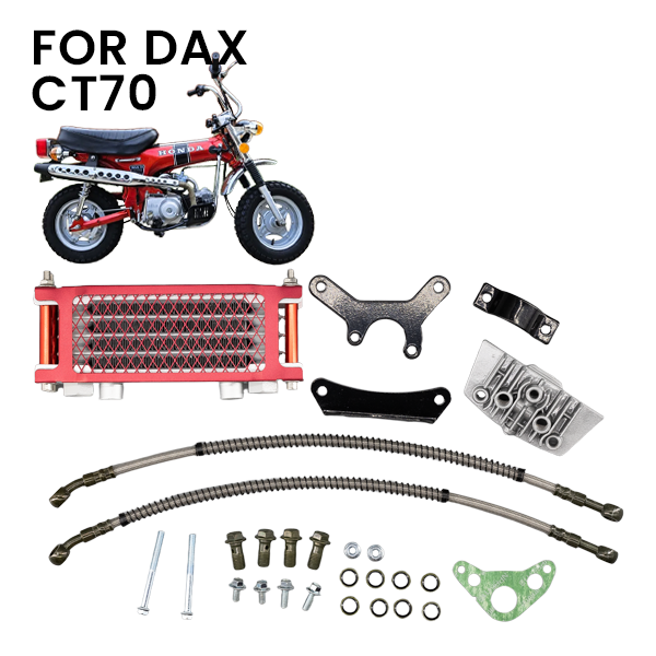 BS2339 - 3 LAYER OIL COOLER IN RED