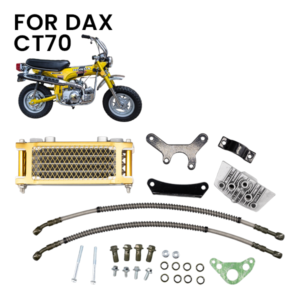 BS2340- 3 LAYER OIL COOLER IN GOLD