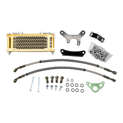 BS2340- 3 LAYER OIL COOLER IN GOLD