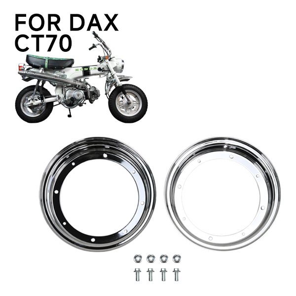 BS2369 - DX High Chromed 3.50J X 10 Rims