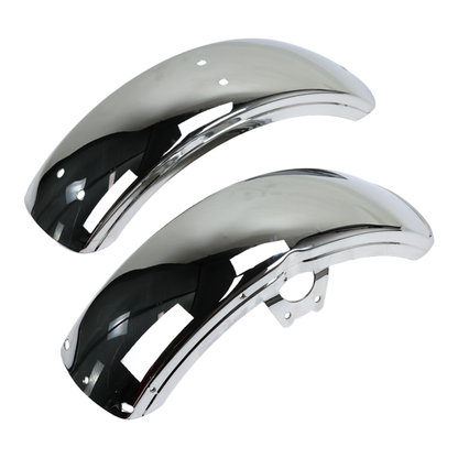 BS2370 - DX High Quality Chrome Front & Rear Fenders