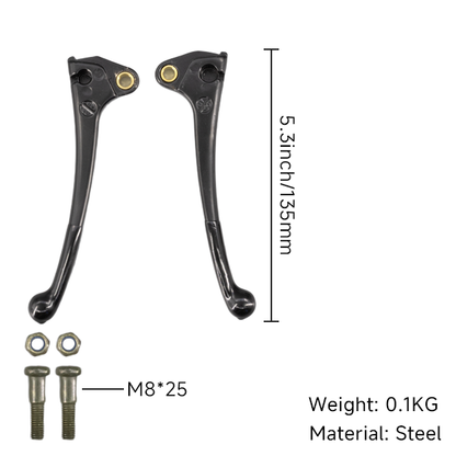 BS2455 - CT70 PAIR OF LEVERS IN BLACK