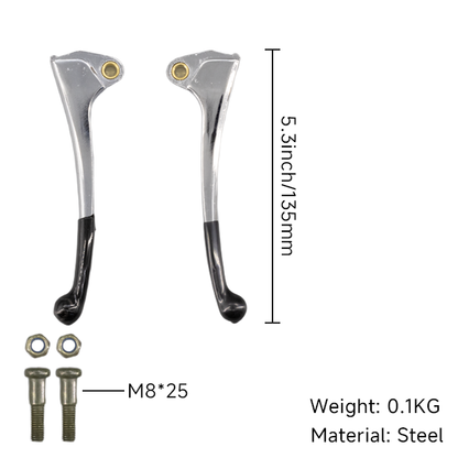 BS2456 - CT70 PAIR OF LEVERS IN CHROME