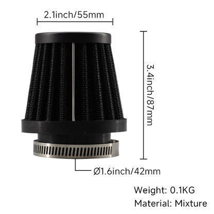 BS2459 - CPO 42MM AIR FILTER
