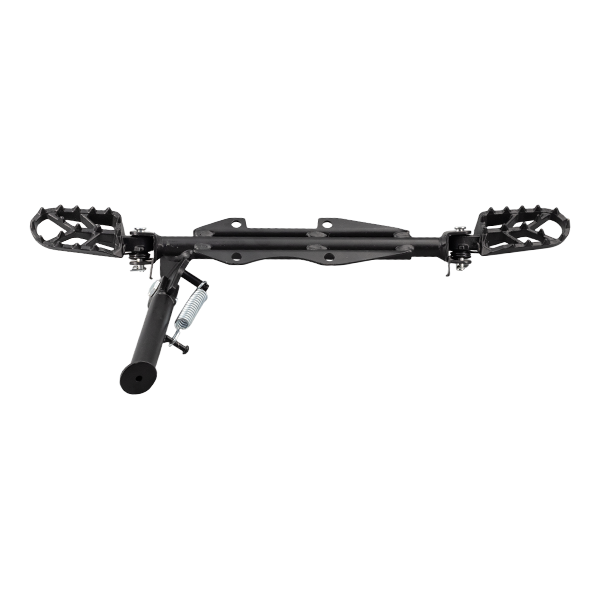 BS2482 - ENGINE-MOUNTED STUDDED FOOTPEGS AND SIDE STAND IN BLACK