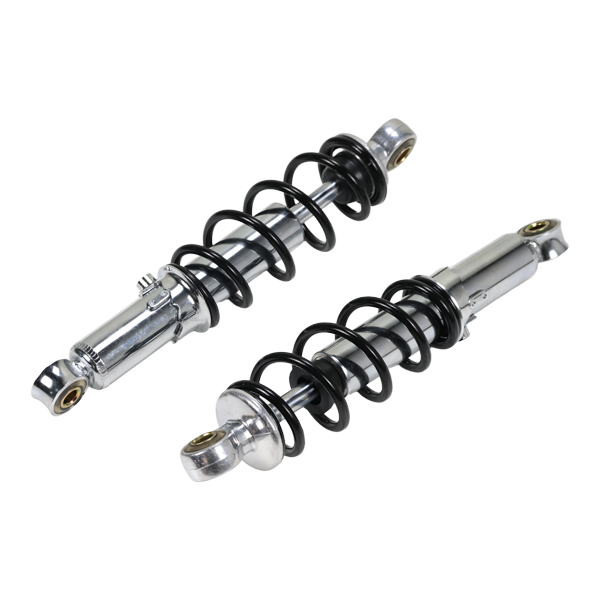BS2508 - REAR BLACK AND CHROME REAR SHOCKS 280MM
