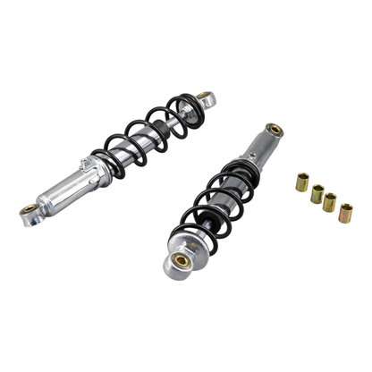 BS2508 - REAR BLACK AND CHROME REAR SHOCKS 280MM