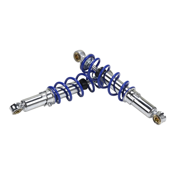 BS2510 - REAR BLUE AND CHROME REAR SHOCKS 280MM