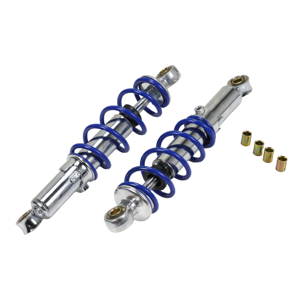 BS2510 - REAR BLUE AND CHROME REAR SHOCKS 280MM