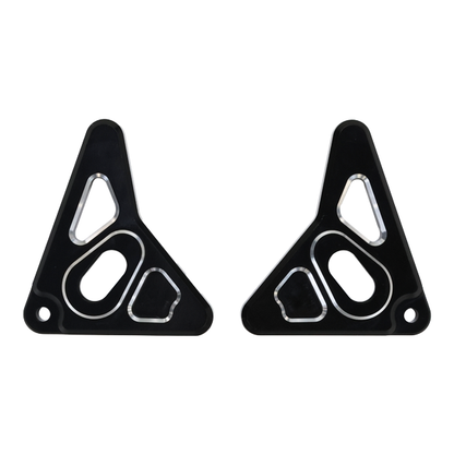 BS2512-aluminum light holder For dax st125 BLACK