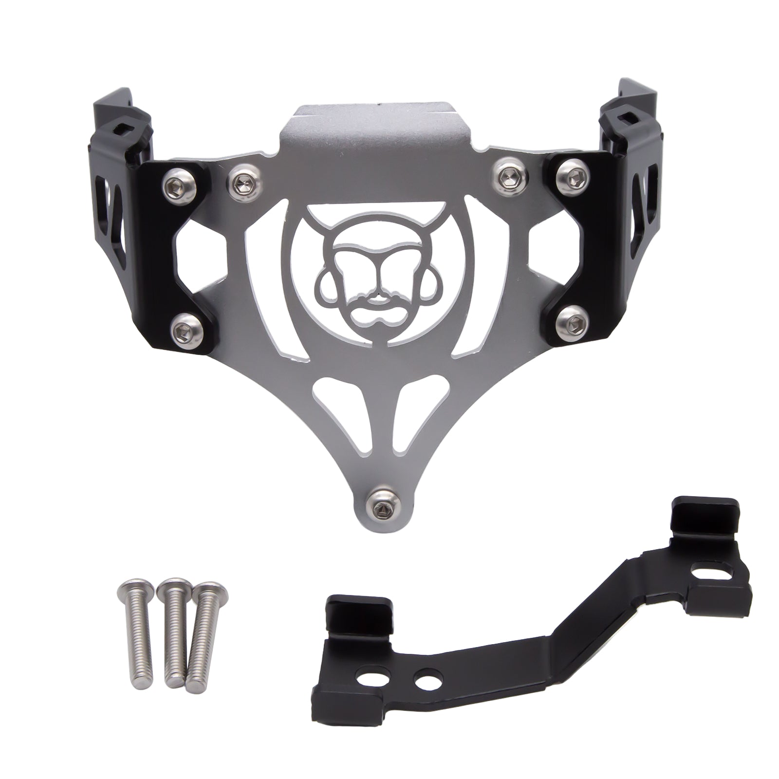 BS2521 - MONKEY 125 V1,V2 DAX 125 SILVER MODIY FRONT FENDER DOWN