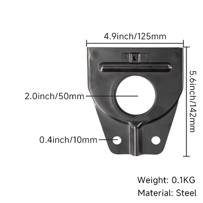BS2557 - DX BLACK TOP PLATE FOR TANK