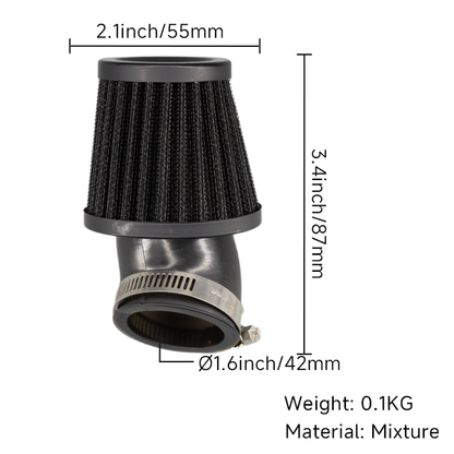 BS2582 - CPO ELBOW 42MM AIR FILTER