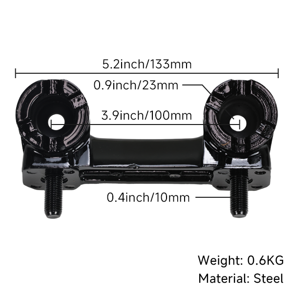 BS3114 - Original Type Aluminium Handlebar Holder for DX/MUNK In Black