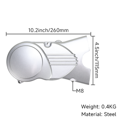 BS3172 - Lifan Left Side Cover Silver